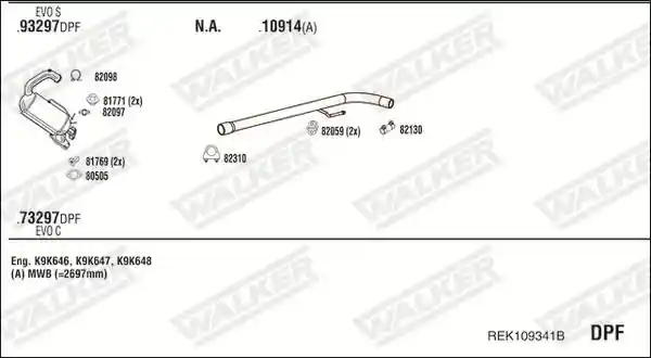WALKER REK109341B