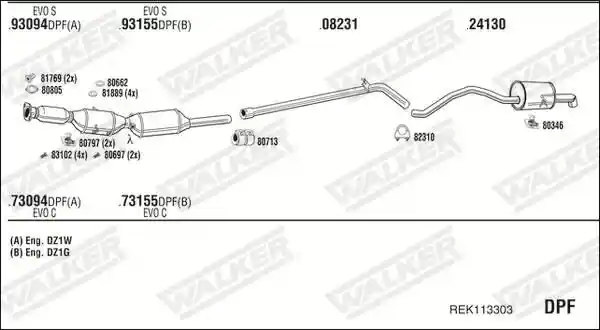 WALKER REK113303