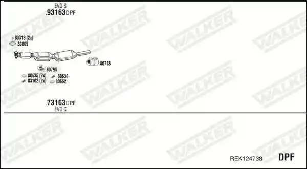 WALKER REK124738