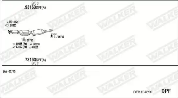 WALKER REK124890