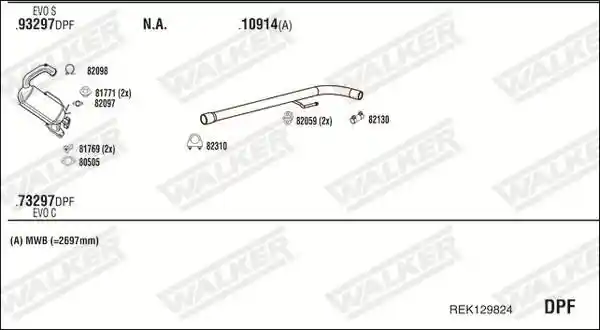 WALKER REK129824