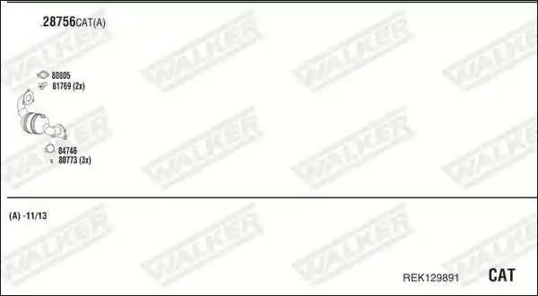 WALKER REK129891