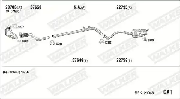 WALKER REK129968