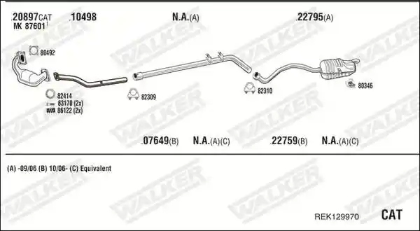 WALKER REK129970