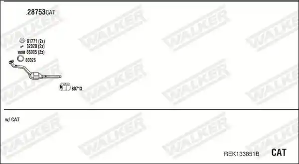 WALKER REK133851B