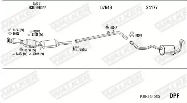WALKER REK134050