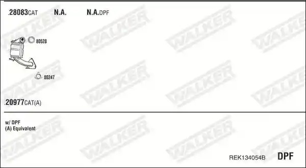 WALKER REK134054B