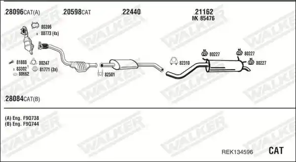 WALKER REK134596