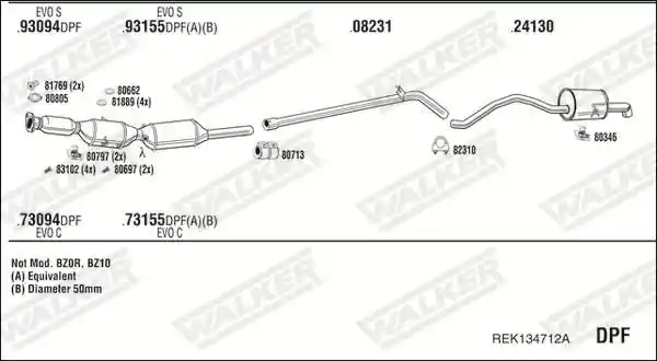 WALKER REK134712A