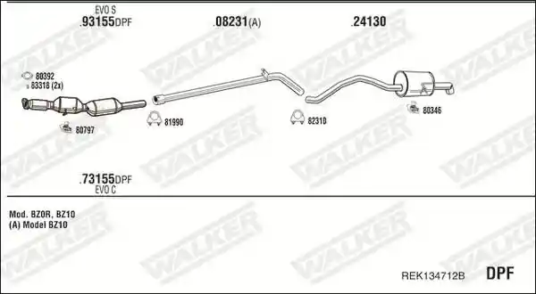 WALKER REK134712B