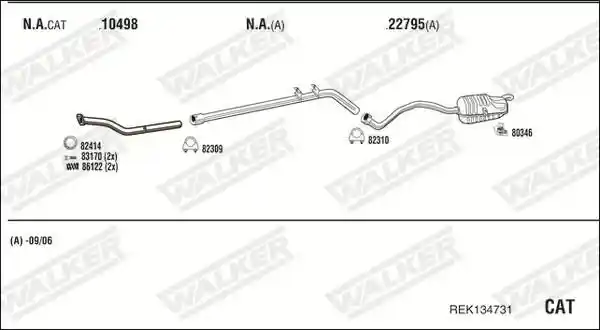 WALKER REK134731
