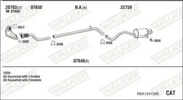 WALKER REK134732B