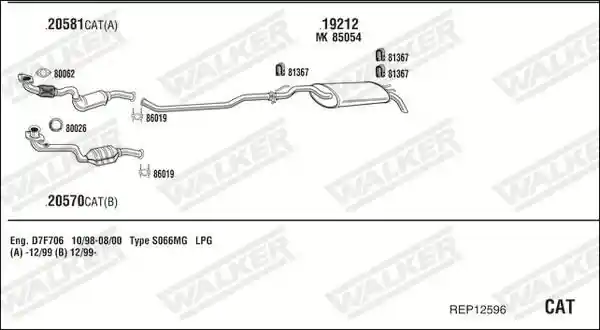 WALKER REP12596