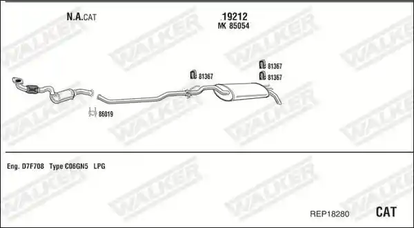 WALKER REP18280