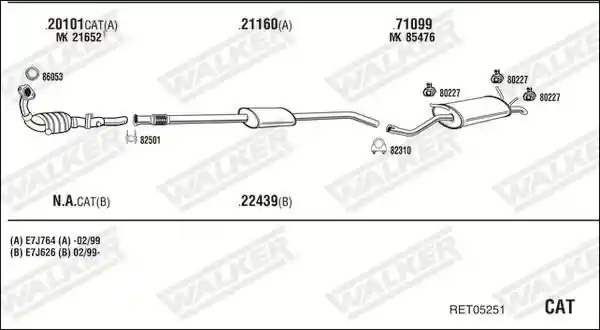 WALKER RET05251