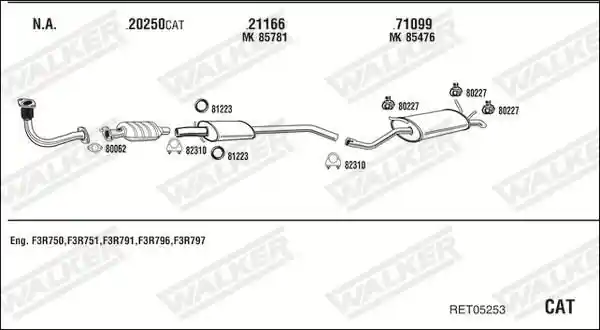 WALKER RET05253