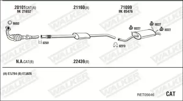 WALKER RET05646