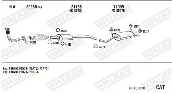 WALKER RET05650