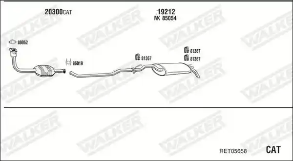 WALKER RET05658