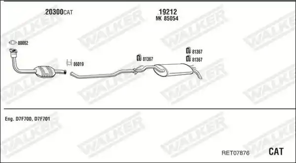 WALKER RET07876