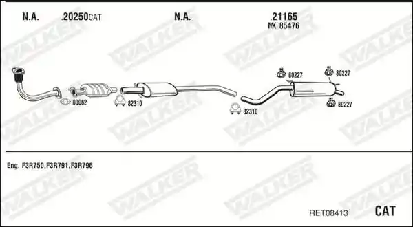 WALKER RET08413