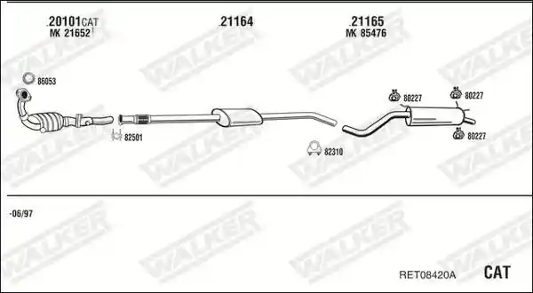 WALKER RET08420A