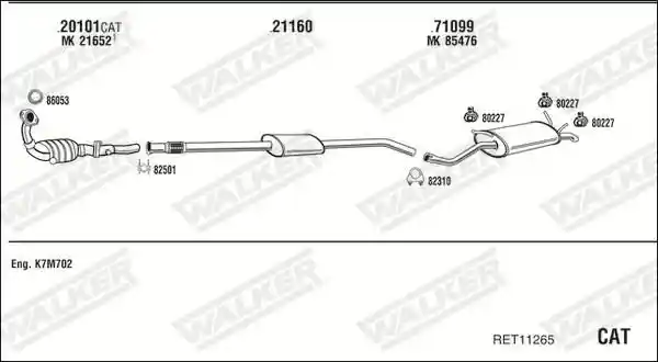 WALKER RET11265