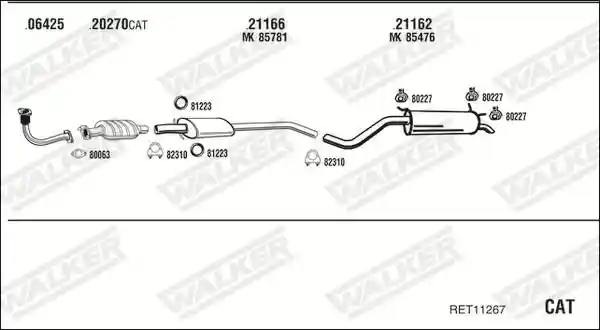 WALKER RET11267