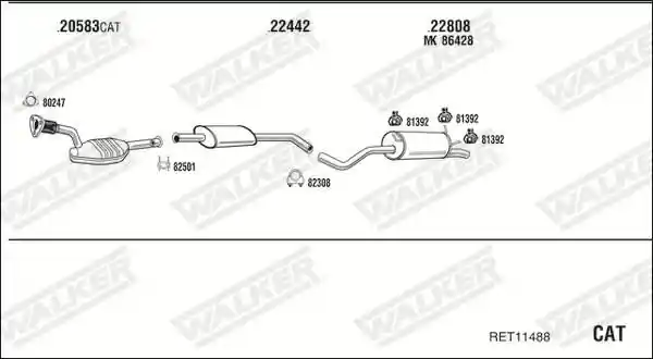 WALKER RET11488