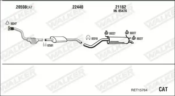 WALKER RET15764