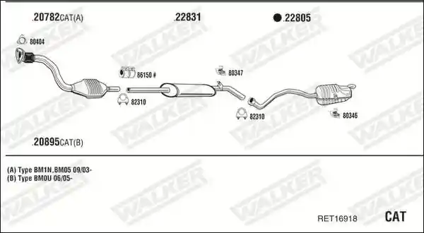 WALKER RET16918