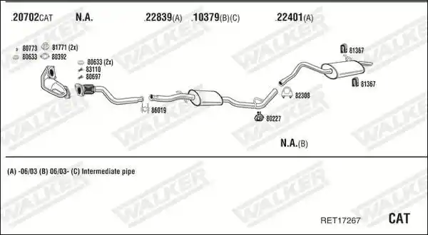 WALKER RET17267