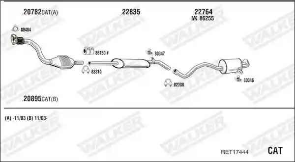 WALKER RET17444