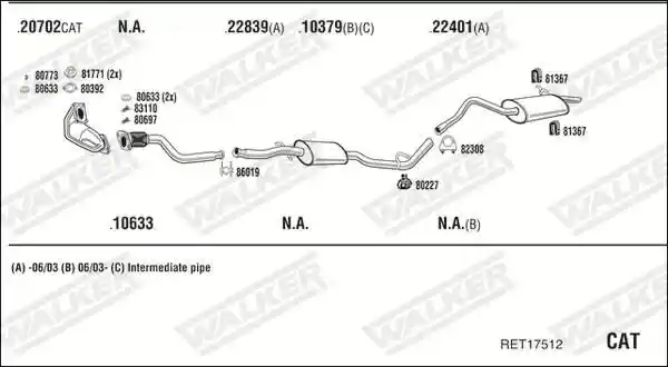 WALKER RET17512