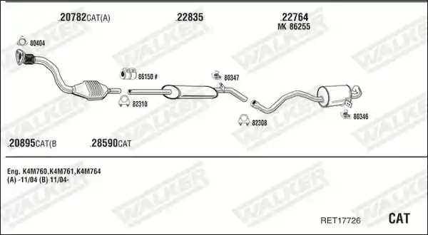 WALKER RET17726