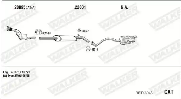 WALKER RET18048