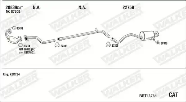 WALKER RET18784