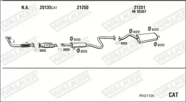 WALKER RV21100