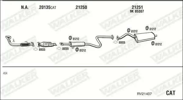 WALKER RV21407