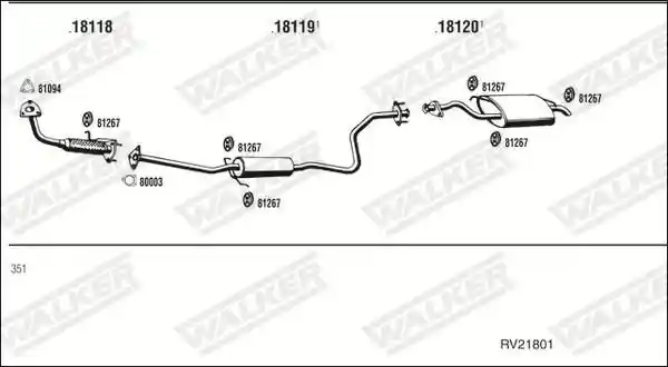 WALKER RV21801