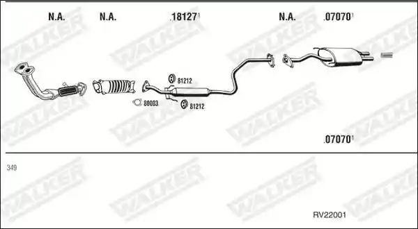 WALKER RV22001