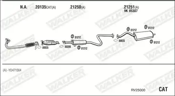 WALKER RV25000
