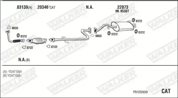 WALKER RV25009