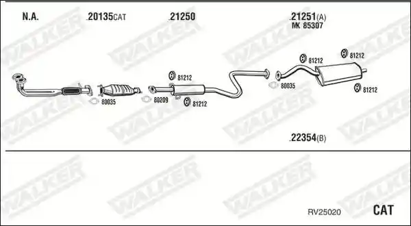 WALKER RV25020