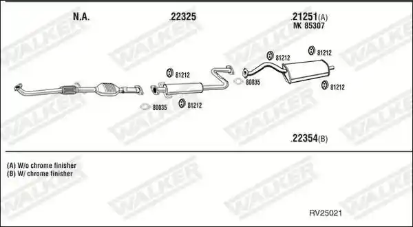 WALKER RV25021
