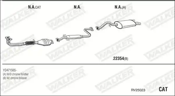 WALKER RV25023