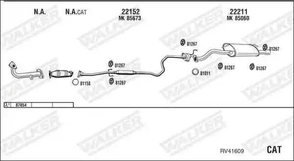 WALKER RV41609