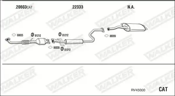 WALKER RV45000