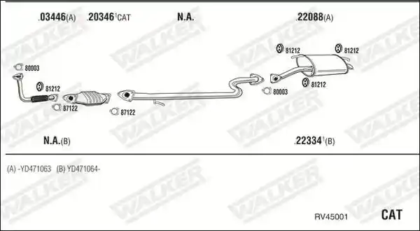 WALKER RV45001