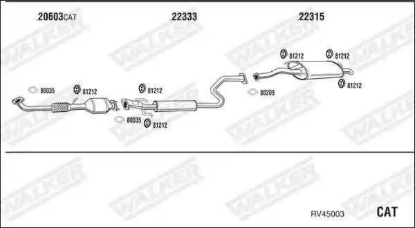 WALKER RV45003